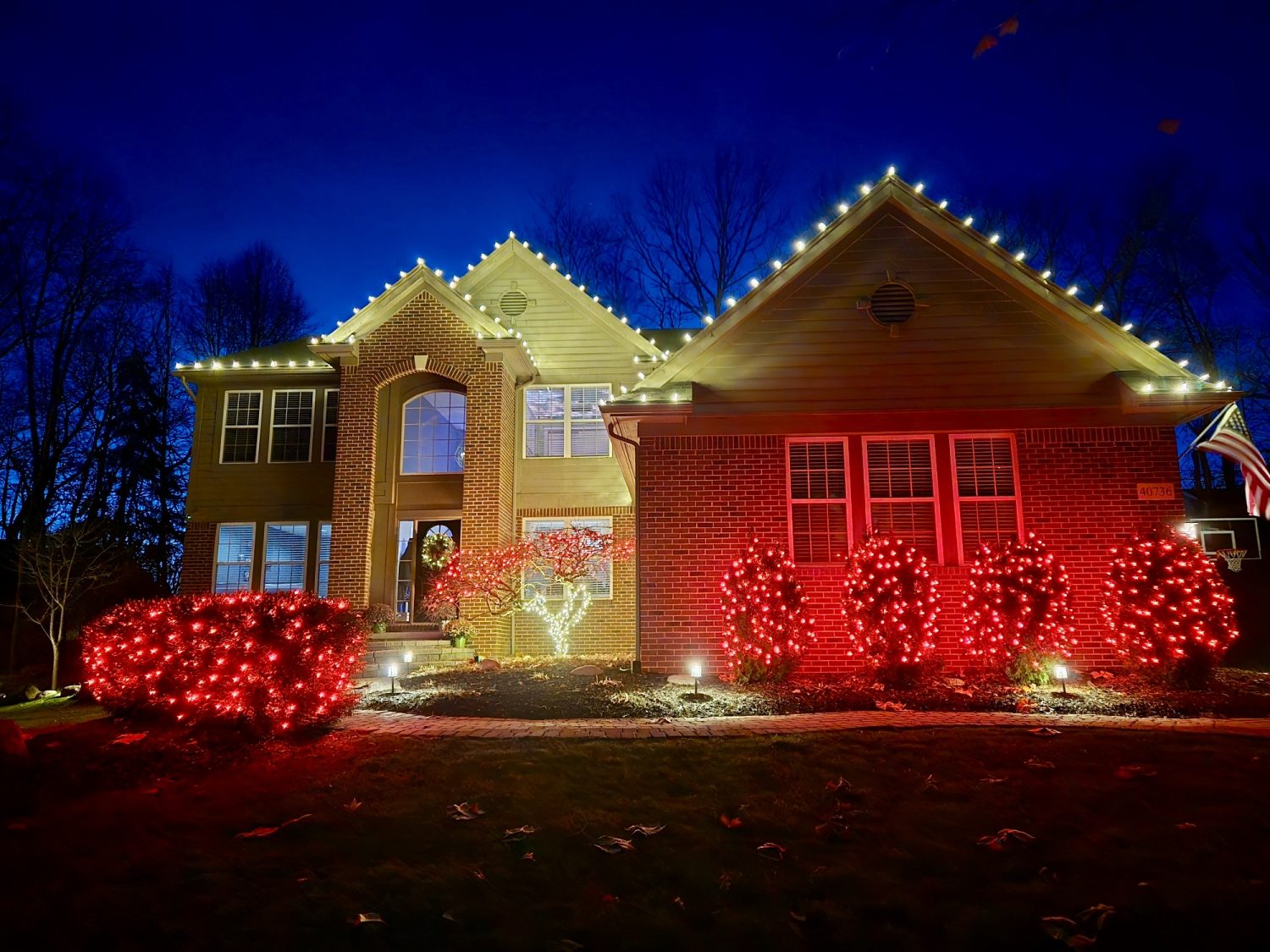 Christmas lighting novi