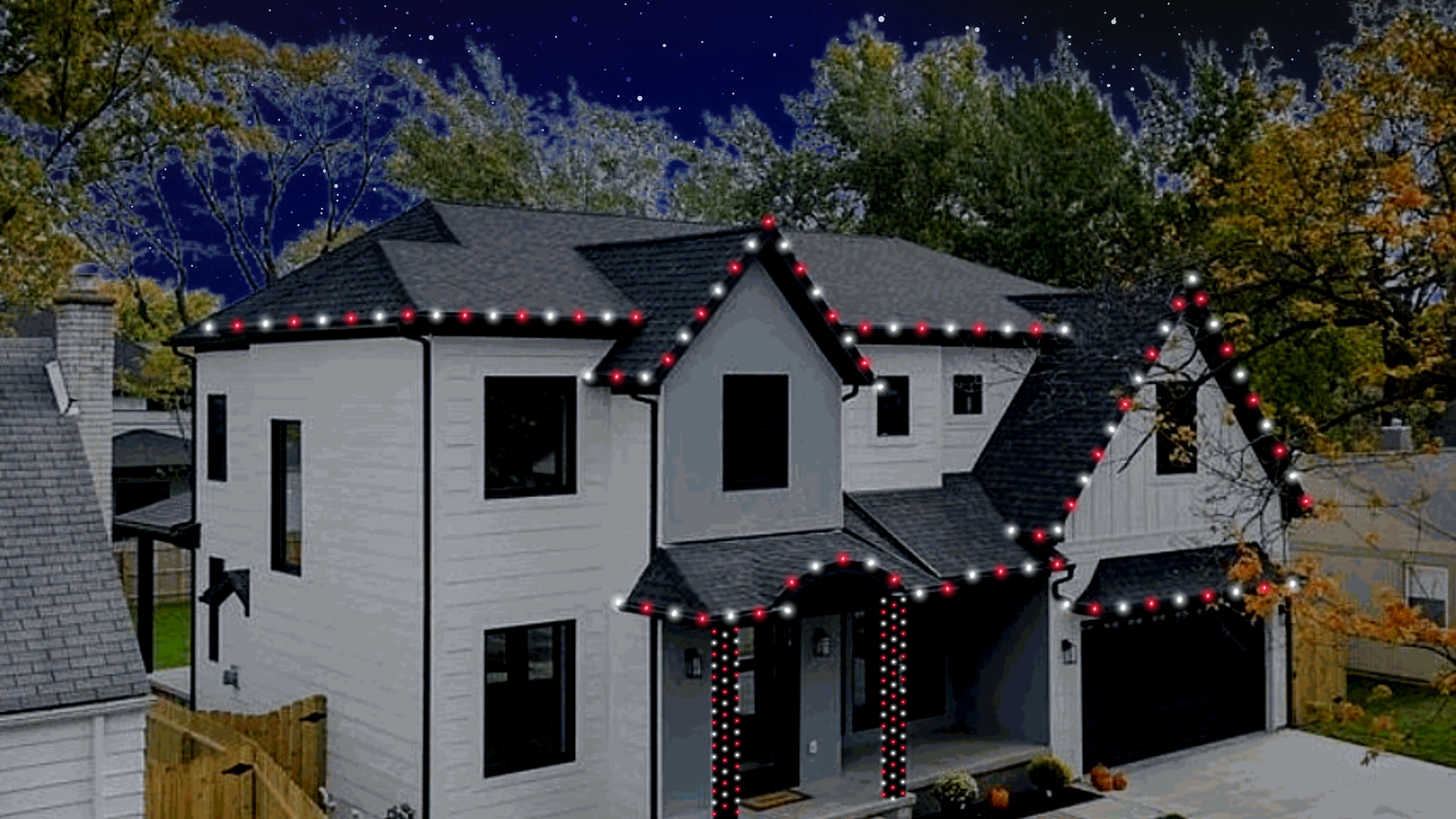 Christmas light installation royal oak